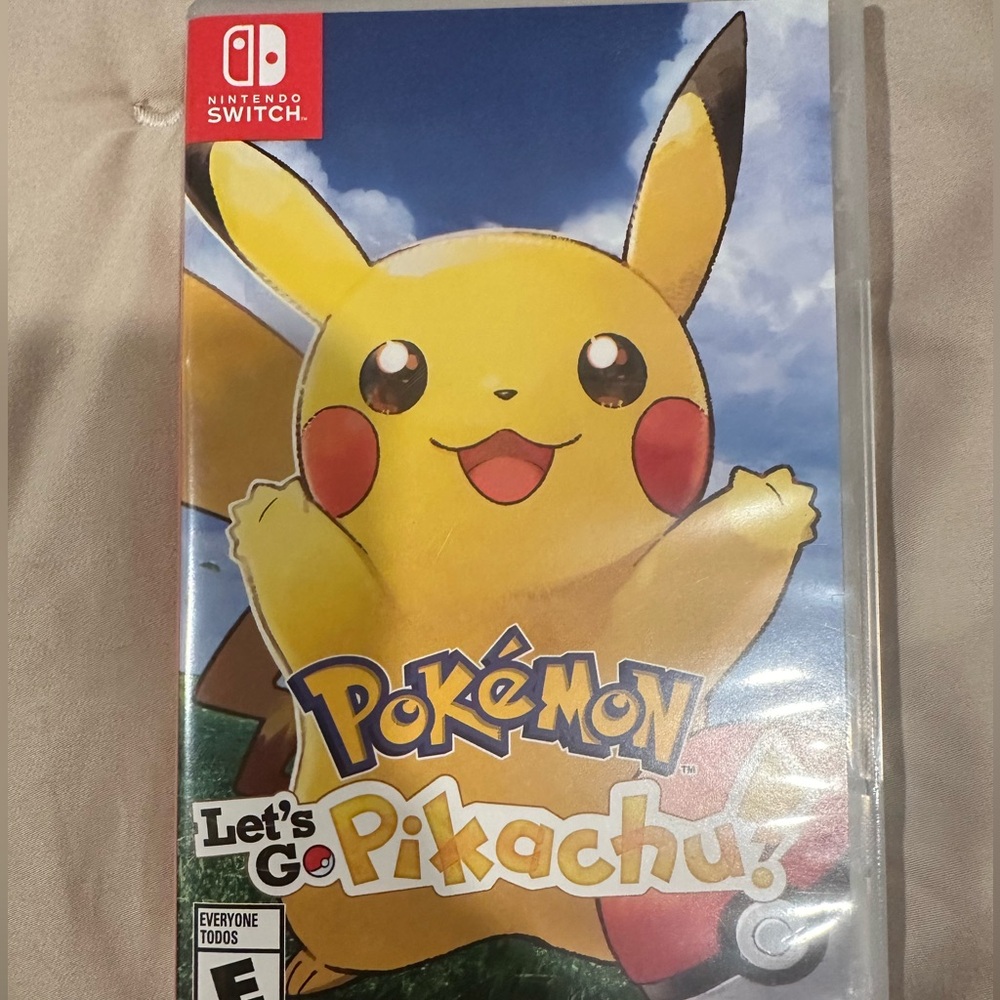 Pokémon pikachu- Nintendo switch